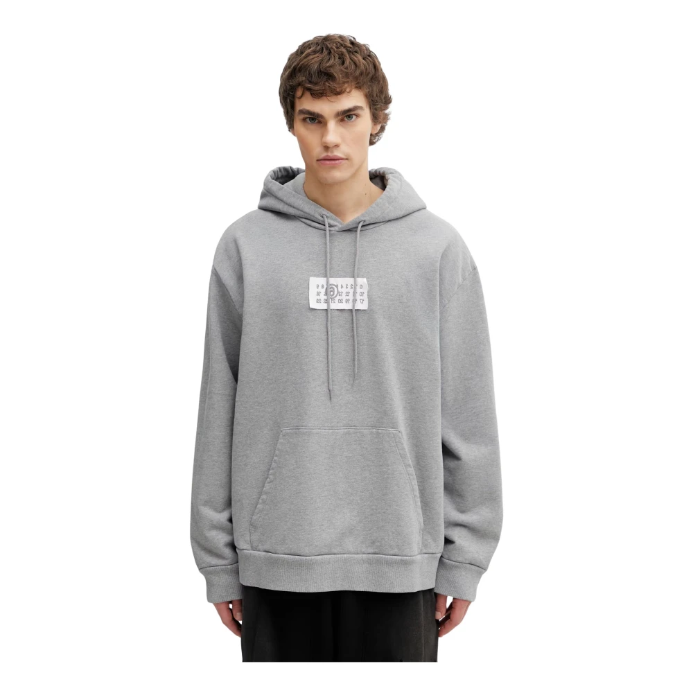 Mm6 Maison Margiela , Herren, Sweatshirts & Hoodies, Grau, M - Bild 4