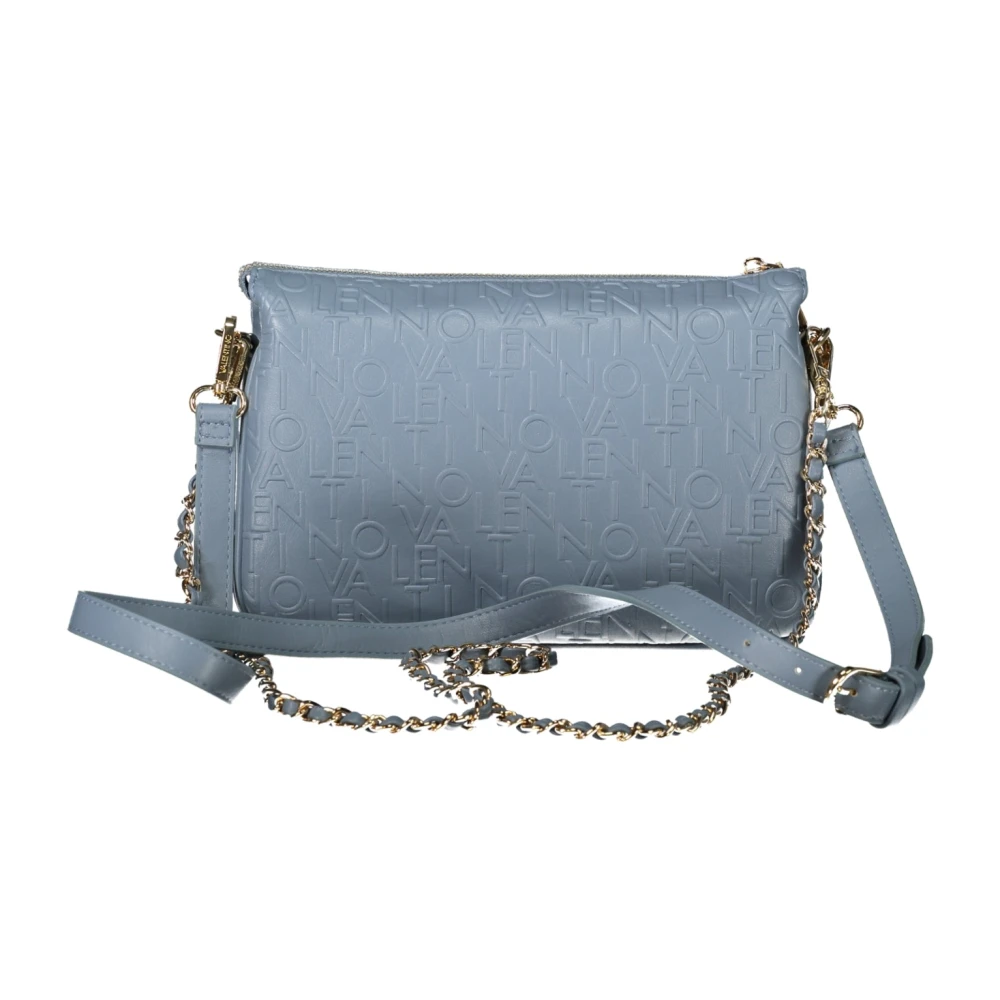 Valentino by Mario Valentino Blauwe Schoudertas met Afneembare Band Blue Dames