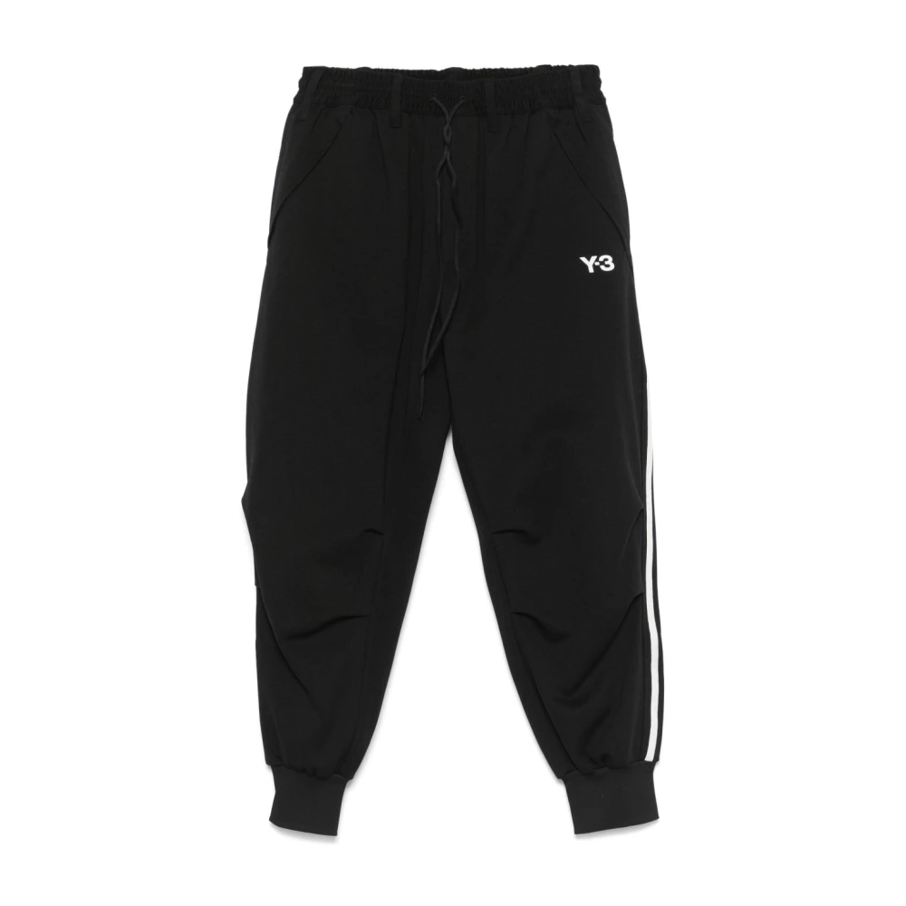 Y-3 Elastische Trekkoord Broek Zwart Black Heren