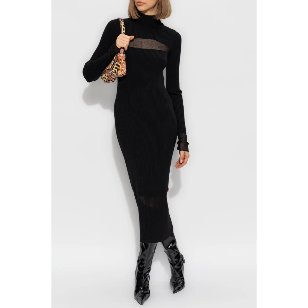 Diesel Jurk M-Slint Black Dames