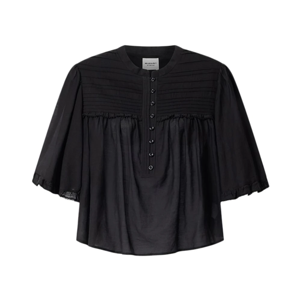Marant Étoile Top Blouses & Shirts Mujer Negro S