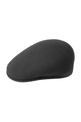Grå Ullkeps Ikonisk Stil