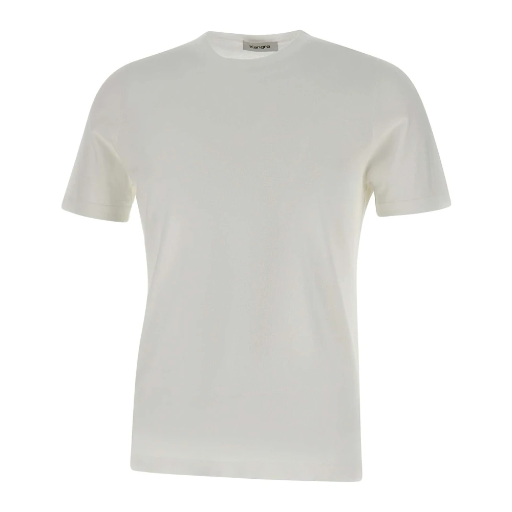 Kangra Men's White T-Shirts, 2XL, Cotton T-Shirt