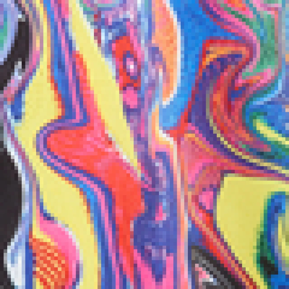 carlo colucci Artistiek Gebreid Shirt Multicolor Heren