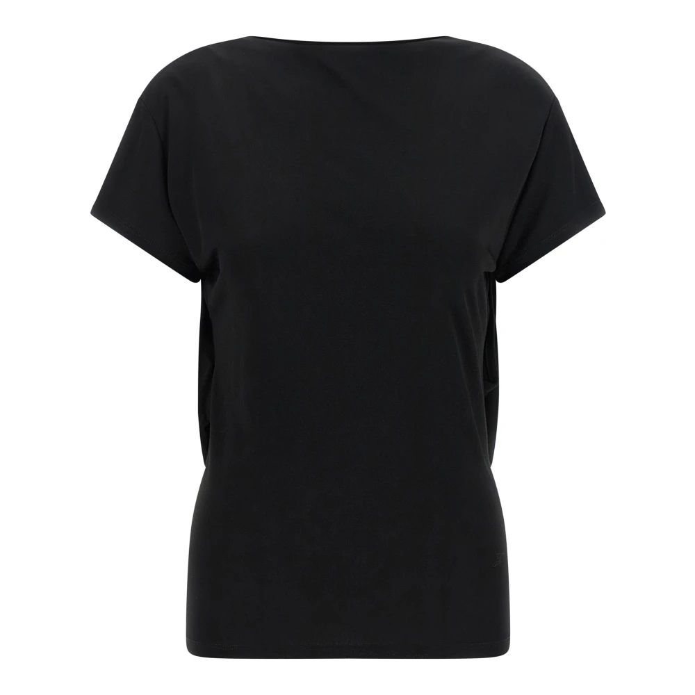 Jacquemus Black Le Haut Mistral T-Shirt - Female - T-Shirts - M - Tops