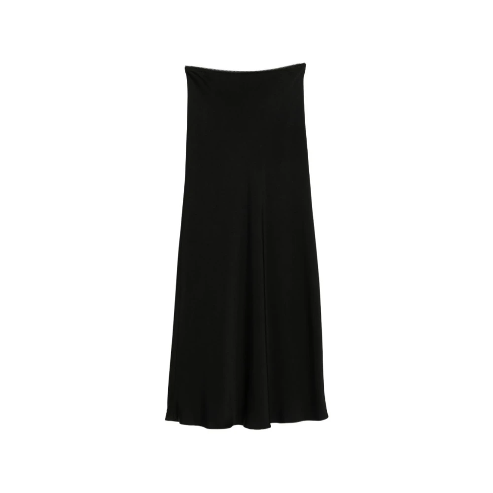 Fabiana Filippi , Maxi Skirts, Female, Black, 2XS, Maxi Skirts