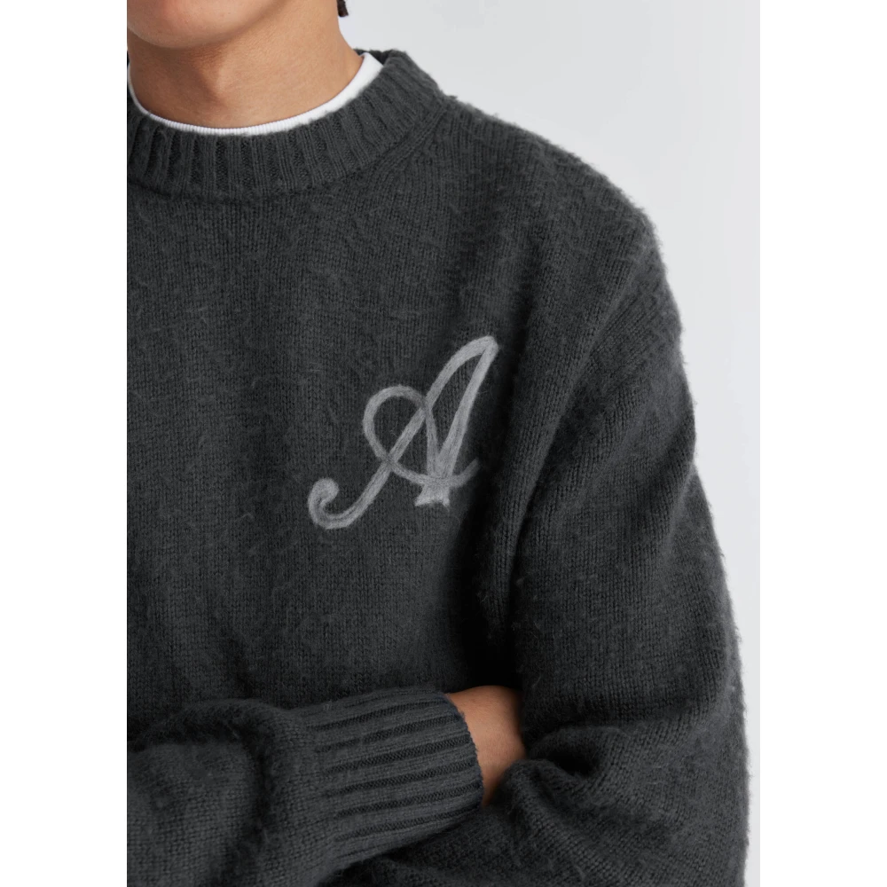 Axel Arigato Beyond Signature Sweater Gray Heren