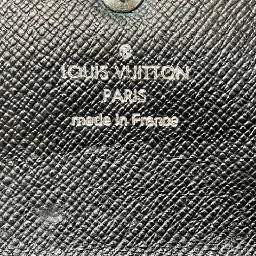 Louis Vuitton Vintage Pre-owned Canvas key-holders Black Dames