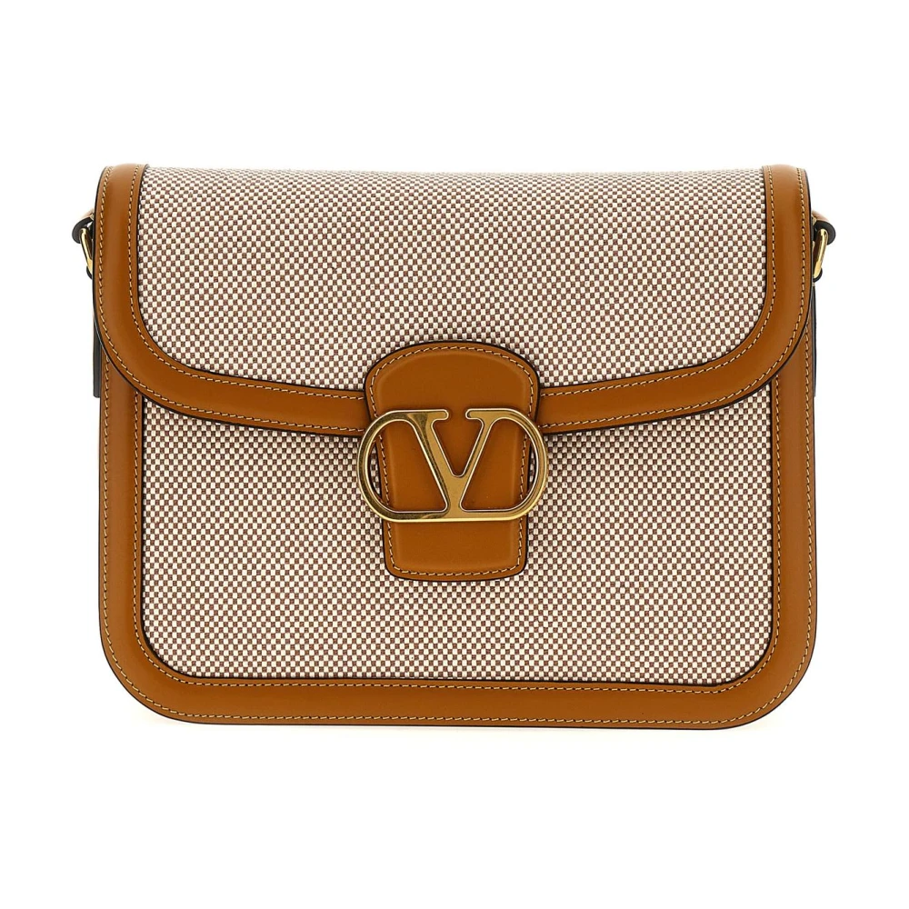 Valentino Garavani , Cross Body Bags, Female, Beige, One Size, 9To5 Shoulder Bag - Image 3