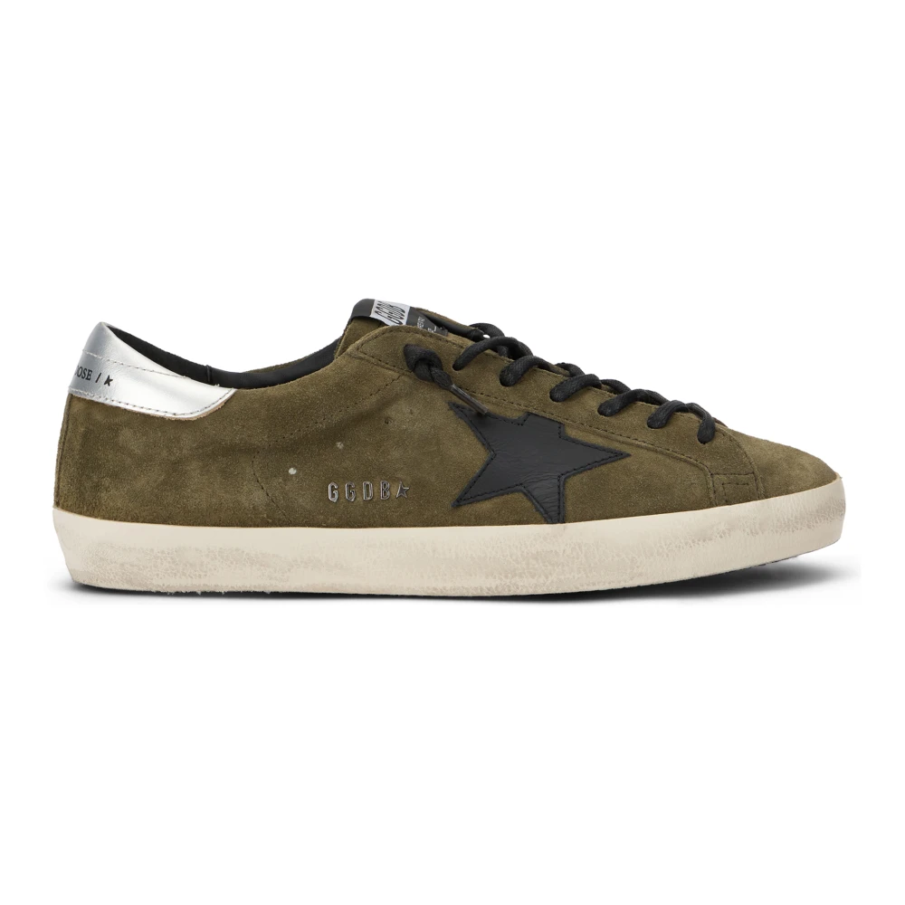 Golden Goose Homme Vert - Super-Star Baskets - Chaussures - Taille: 43 Eu