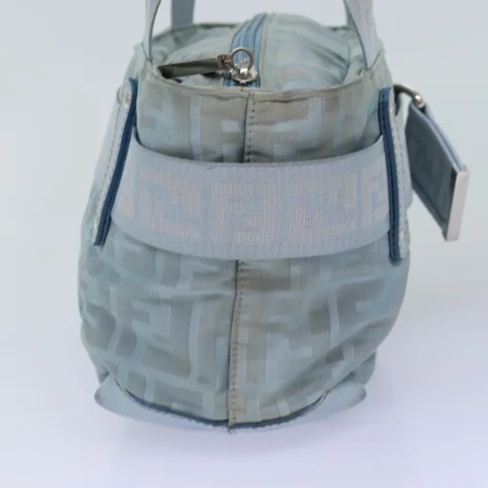 Fendi Vintage Pre-owned Nylon handbags Blue Dames