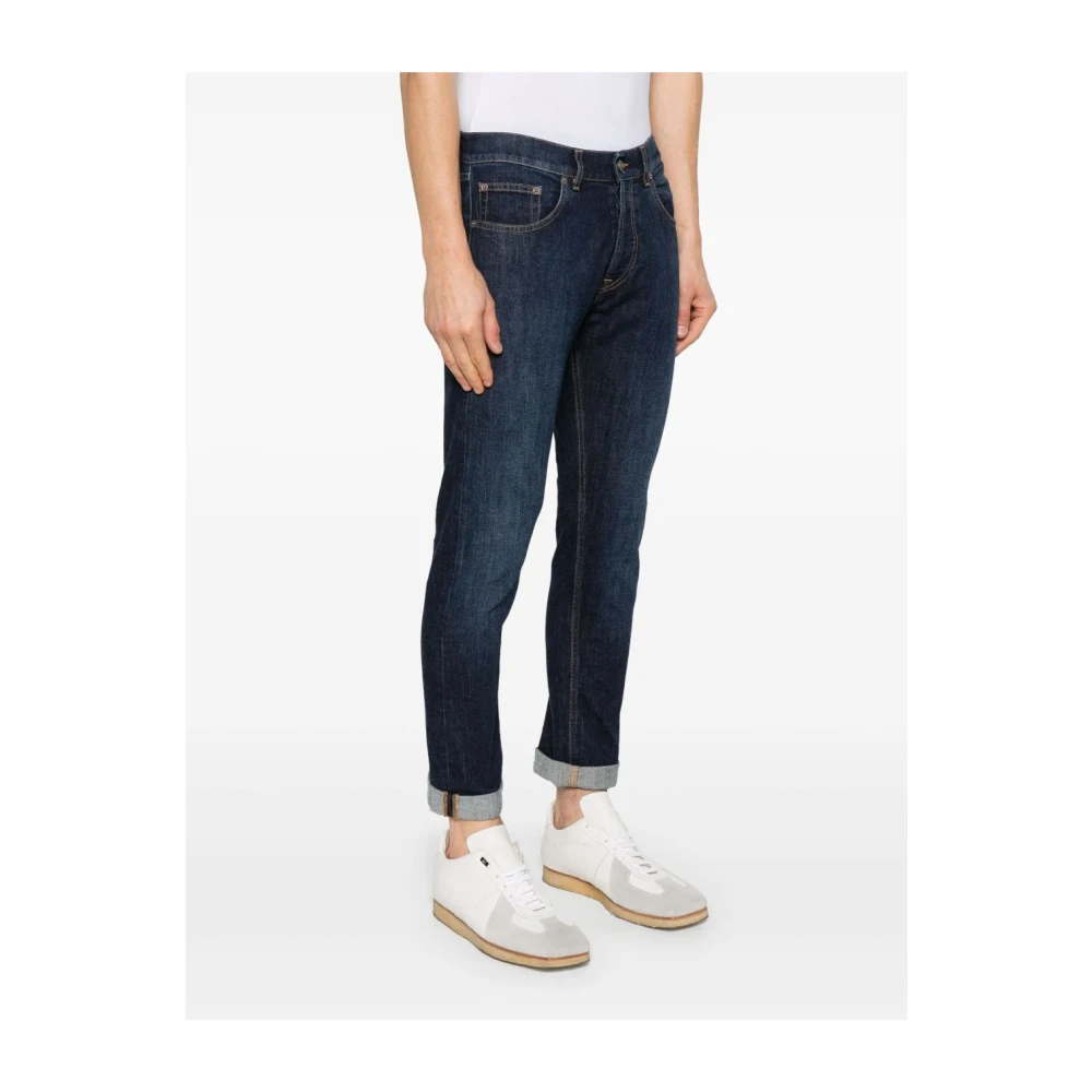 Dondup Blauwe Jeans voor Mannen Blue Heren
