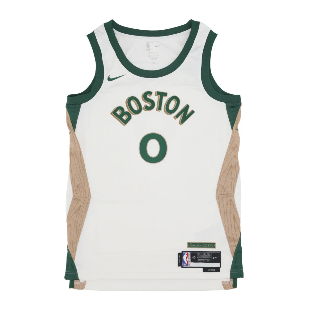 Nike Men's White Training, Xl, City Edition Basketball Tank Top Jayson Tatum