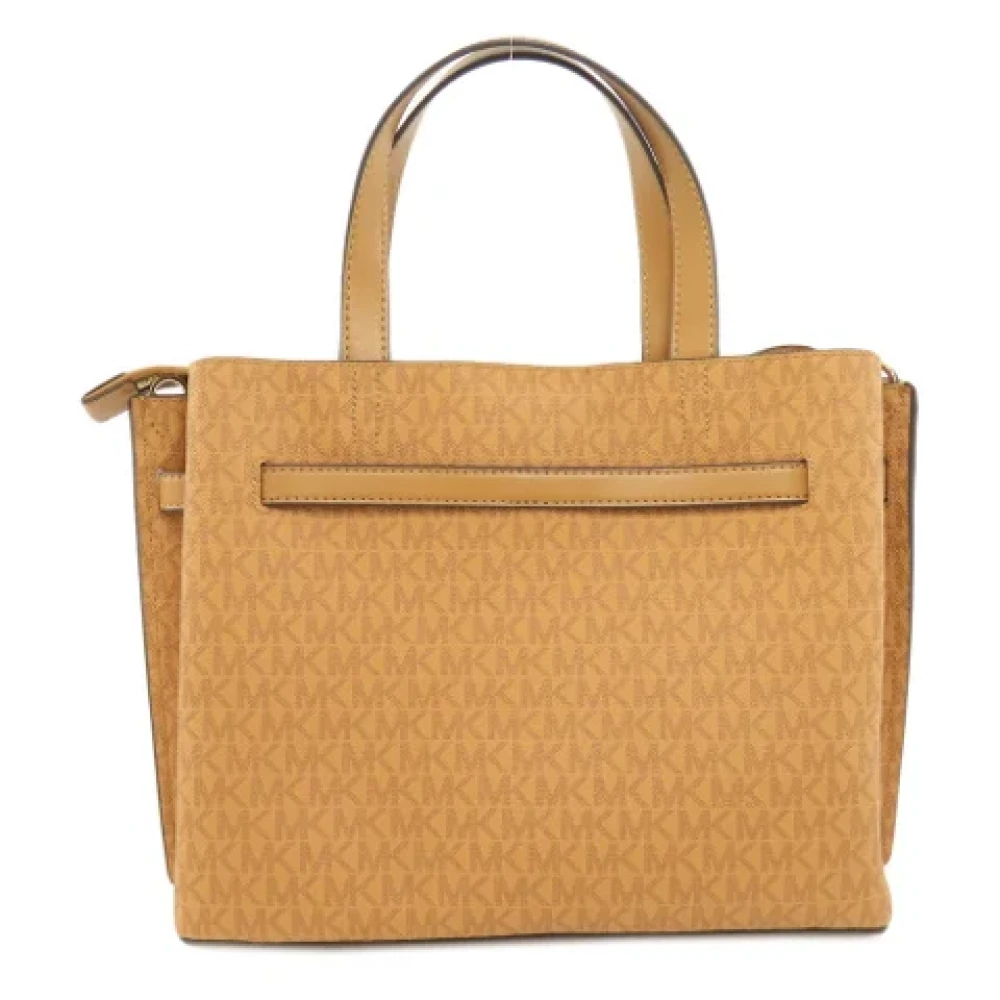 Michael Kors Pre-owned Plastic handbags Brown Dames