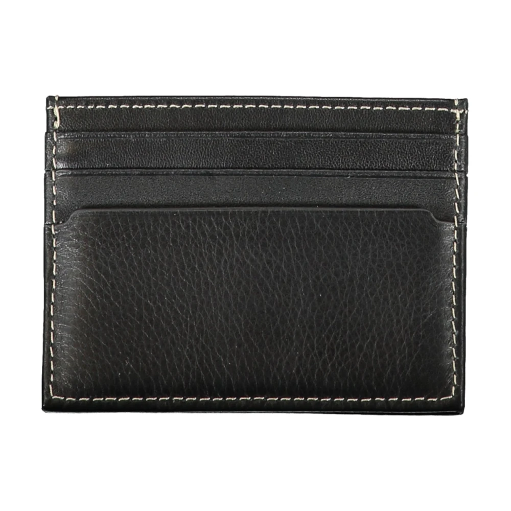 Tommy Hilfiger Heren Portemonnee Zwart Contrast Details Black Heren