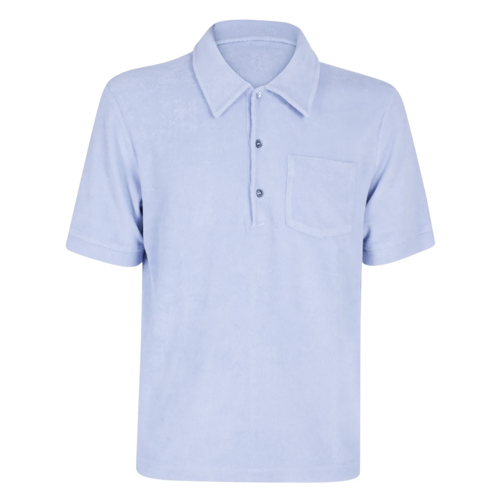 Closed Polo Shirts Blue Heren