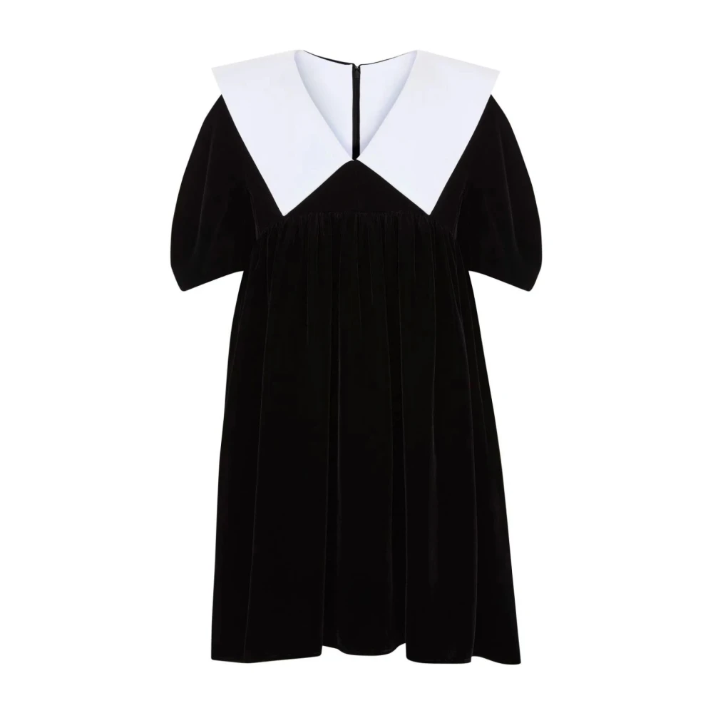Nina Ricci Korte Zwarte Jurk Multicolor Dames