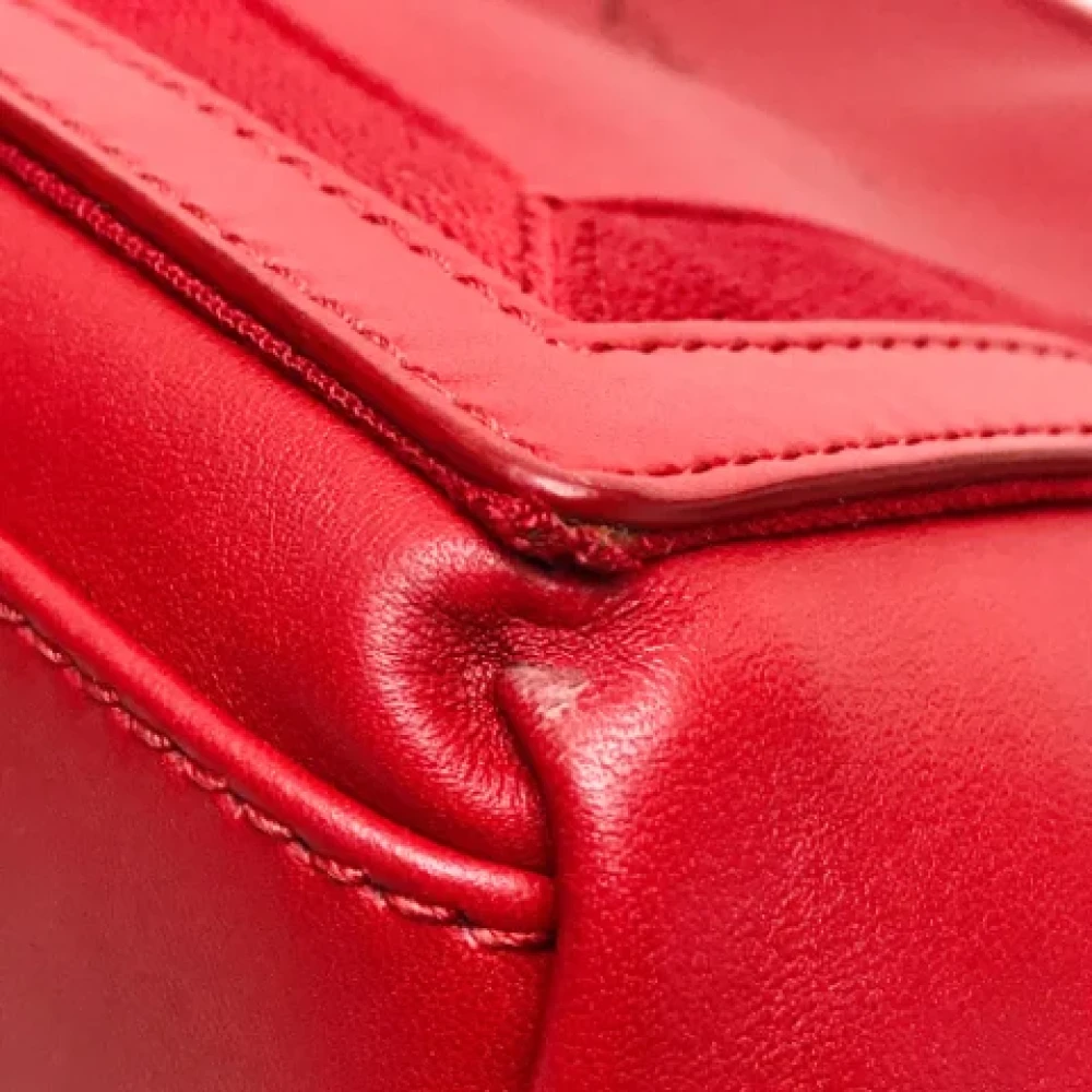 Balenciaga Vintage Pre-owned Leather balenciaga-bags Red Dames