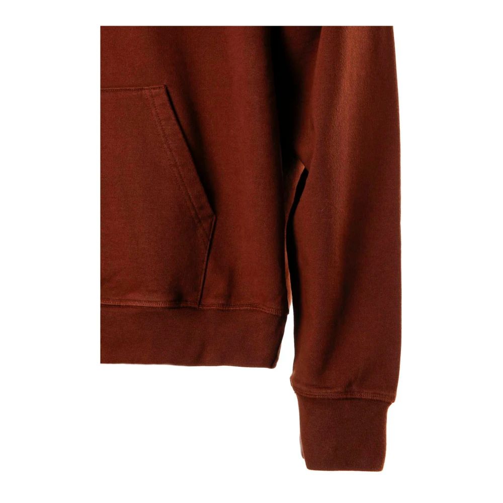 Arte Antwerp Hoodie met Hartlogo Brown Heren