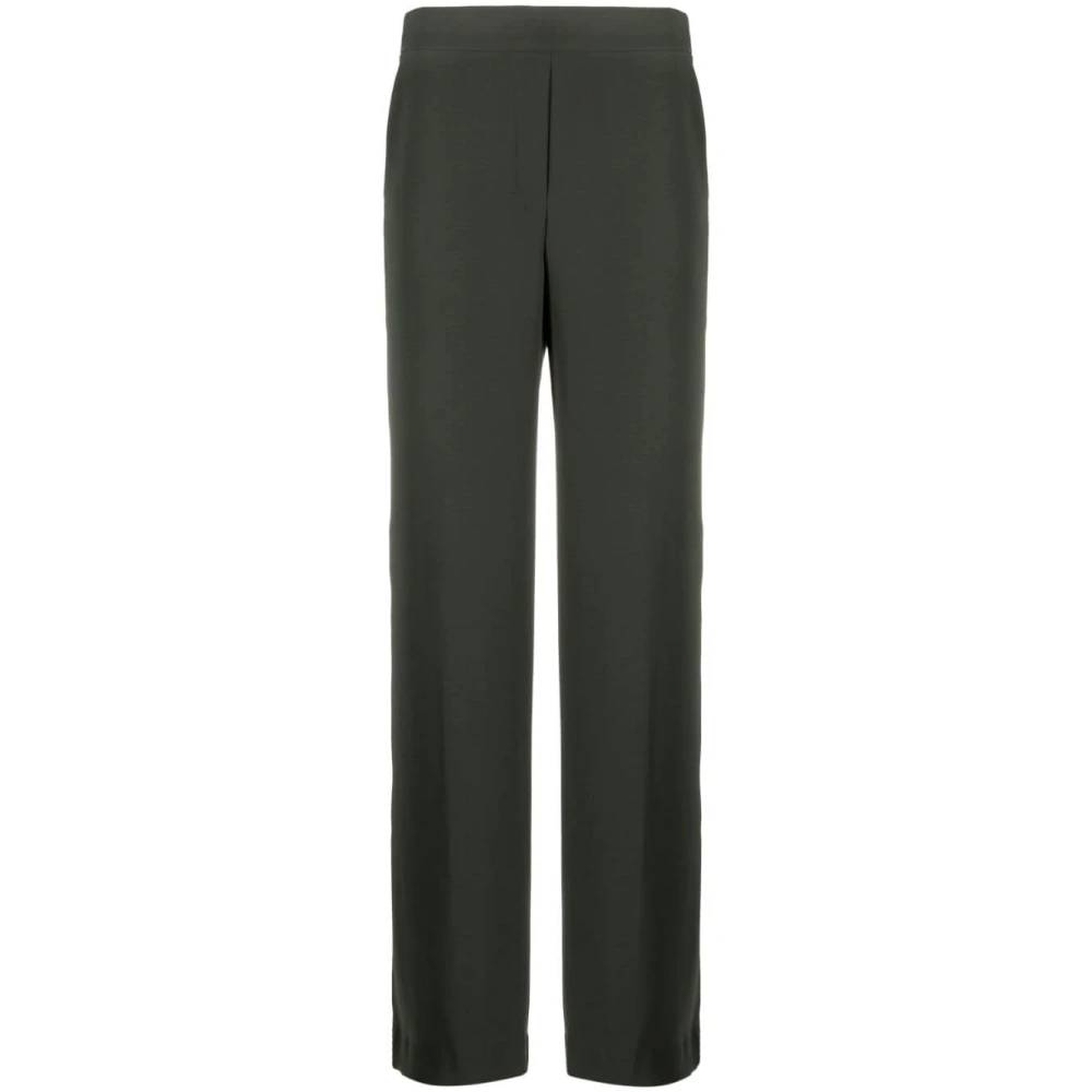 P.a.r.o.s.h. Groene Straight-Leg Broek Green Dames