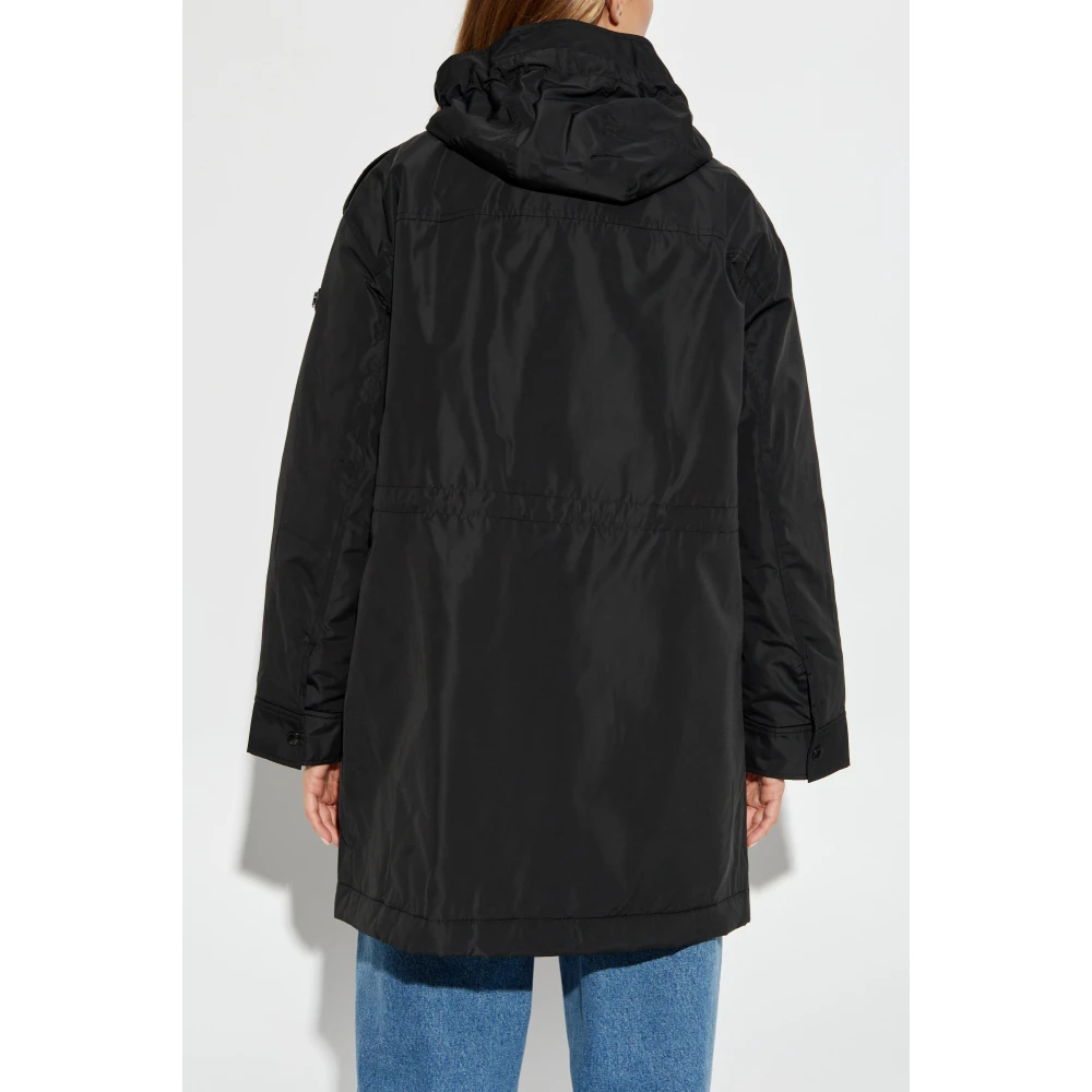 Michael Kors Parka met capuchon Black Dames