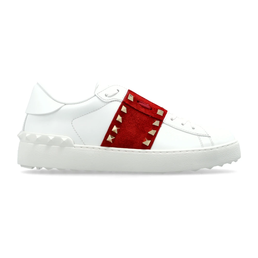 Valentino Garavani , Sneakers, Female, White, 4 Uk, Rockstud Untitled Trainers