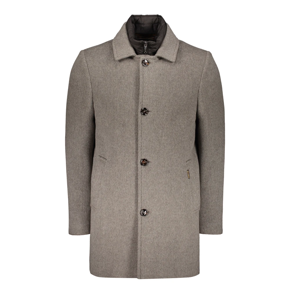 Coats > Single-Breasted Coats - - Moorer - Modalova