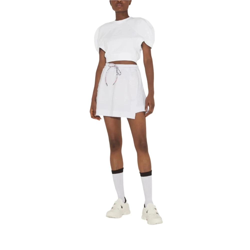 Vivienne Westwood Geplooide A-lijn Cheerleader Rok White Dames