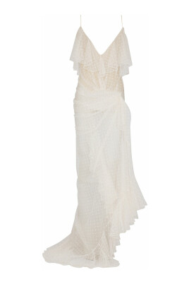 robe-fluide-longue-a-volants-en-dentelle