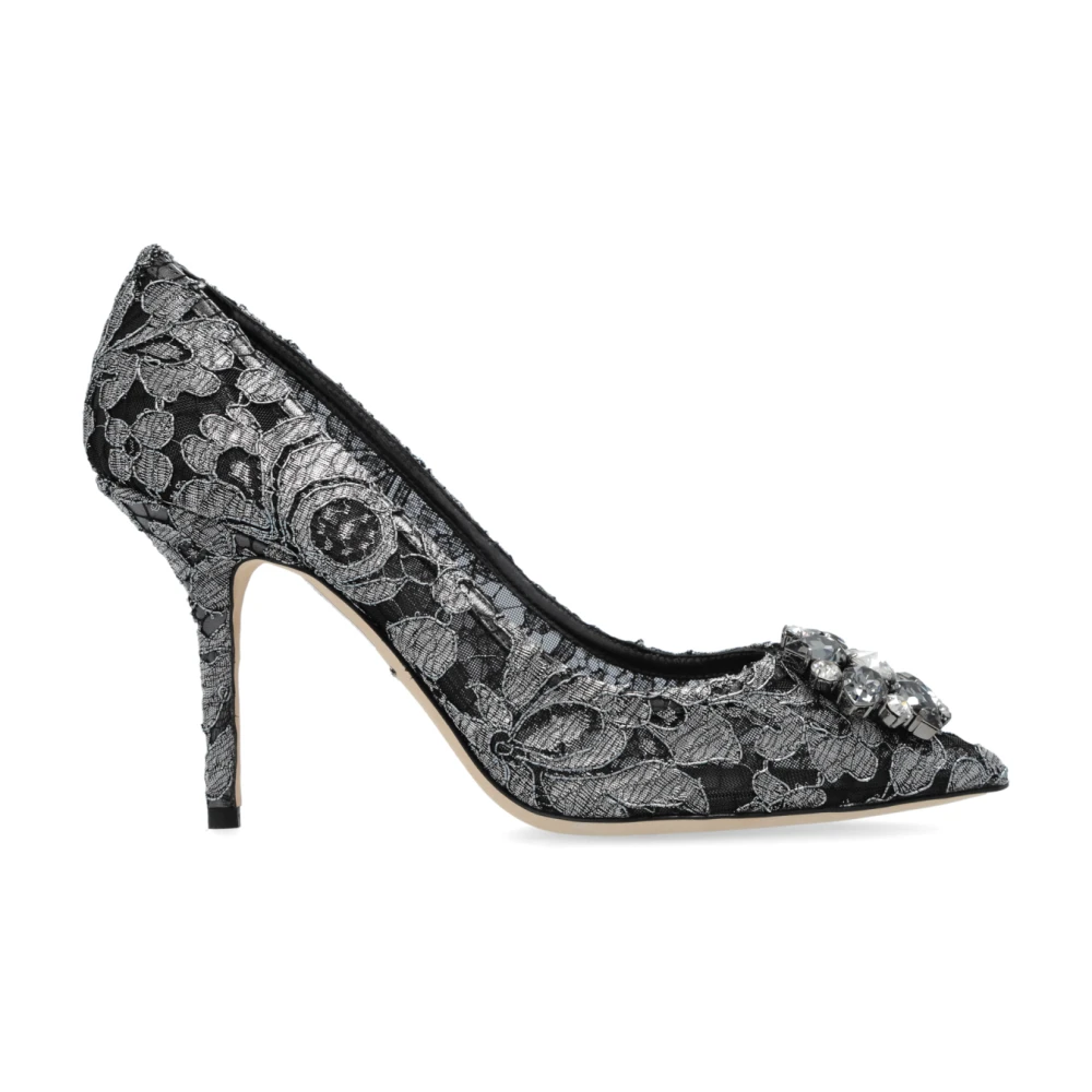 Dolce & Gabbana High-Heeled Shoes Belluccii - Female - Pumps - Gray - 2 1/2 Uk - Shoes