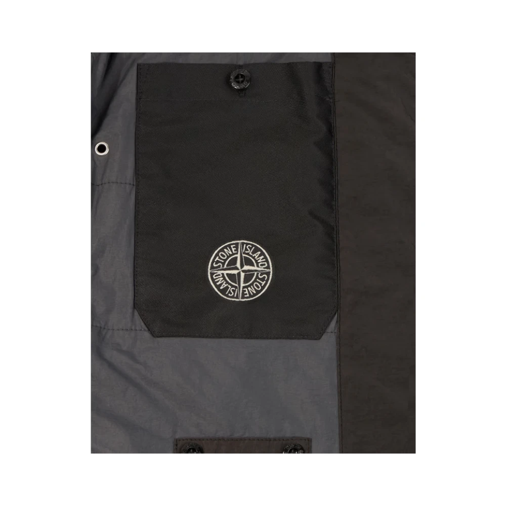 Stone Island Grijze Track Top met Anti-Drop Gray Heren