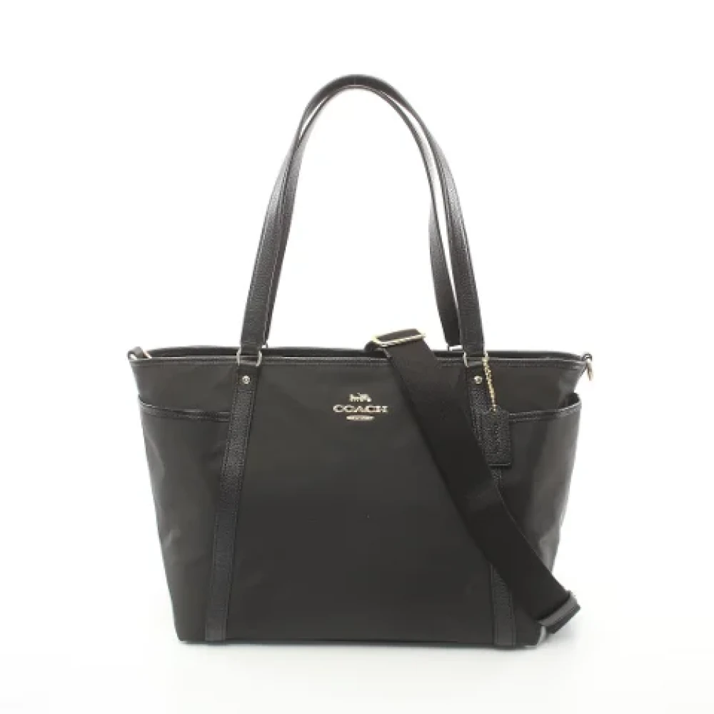 Coach Pre-owned Leather shoulder-bags Black Dames