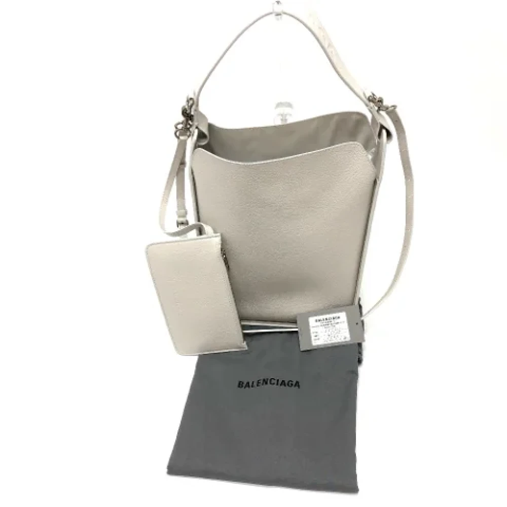 Balenciaga Vintage Pre-owned Leather shoulder-bags White Dames