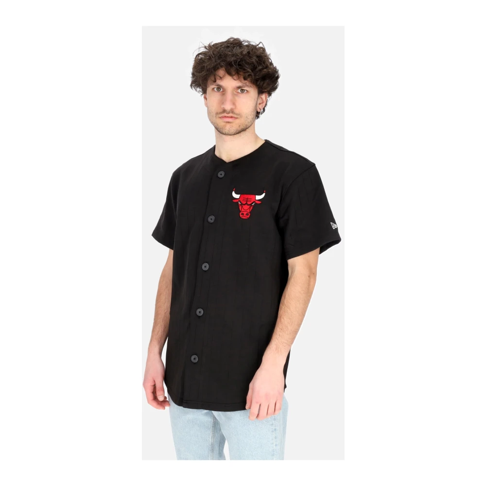 new era Chicago Bulls Logo Jas Zwart Rood Black Heren