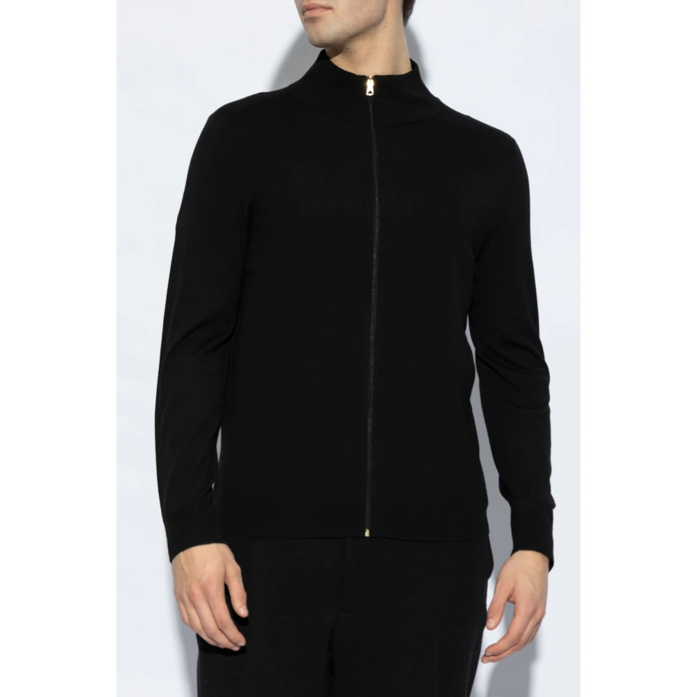 Paul Smith Vest met opstaande kraag Blue Heren