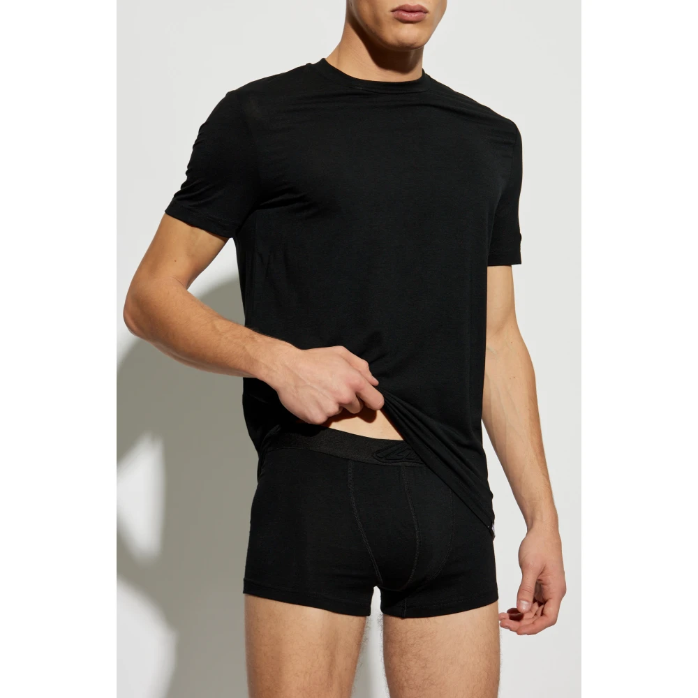 Dsquared2 T-shirt uit de ondergoedlijn Black Heren