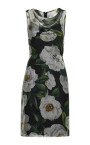 robe-a-col-drape-imprime-gardenia