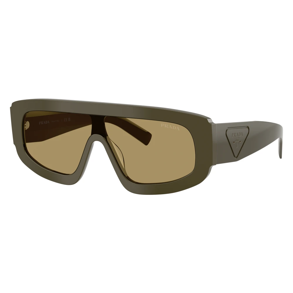 Prada Unisex Brown D10s Sunglasses - Sunglasses - One Size - Accessories