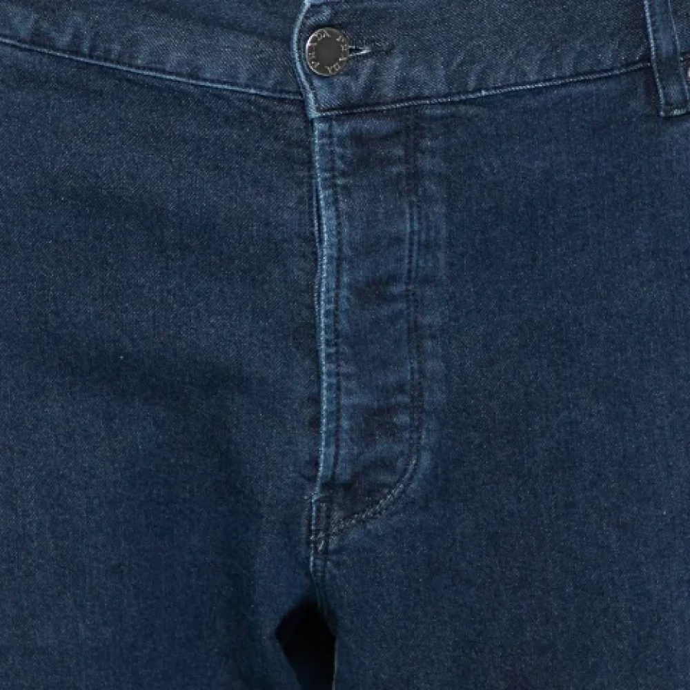 Prada Vintage Pre-owned Denim jeans Blue Dames