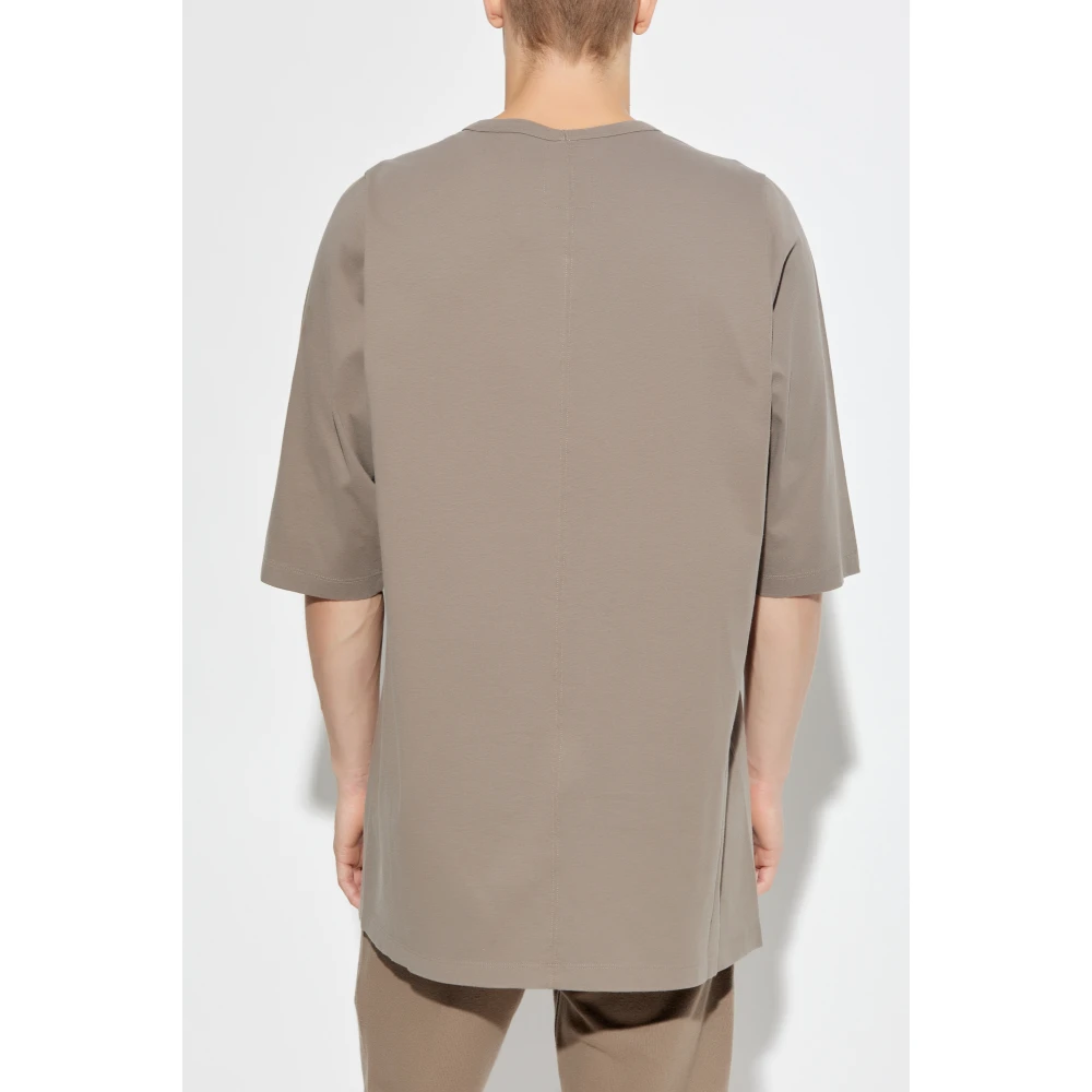 Rick Owens Unisex T-Shirt Brown Unisex