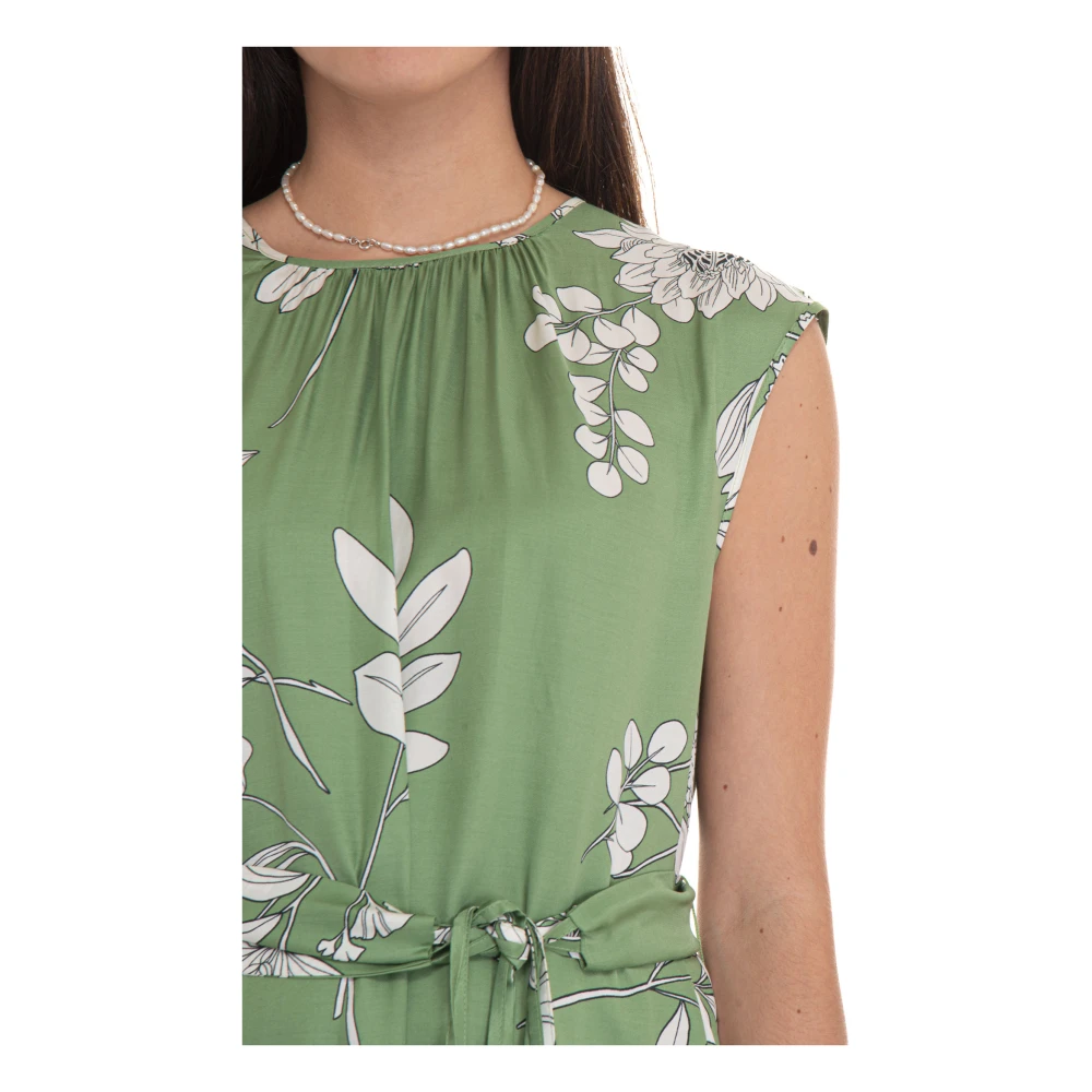 Pennyblack Bloemenfantasie Tuniek Jurk Green Dames