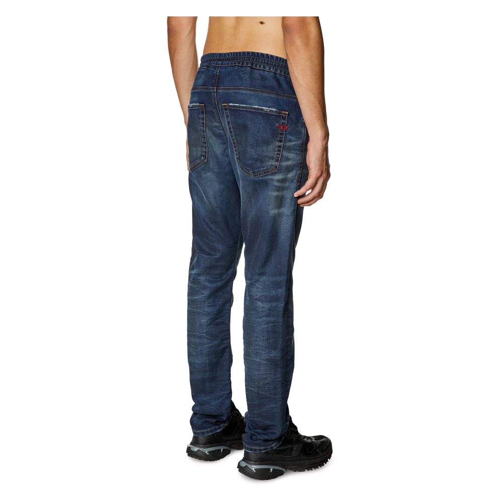 Diesel Tapered 2030 D-Krooley Joggjeans Blue Heren