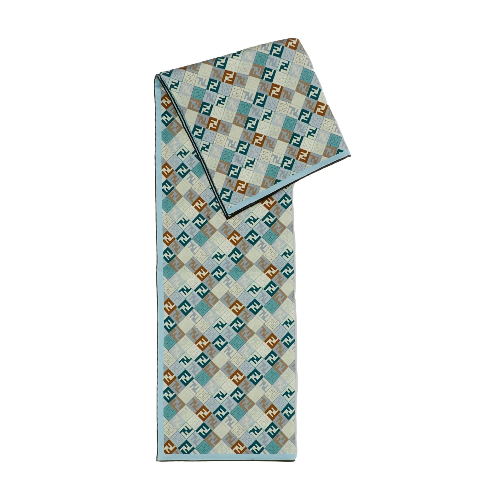 Fendi Women's Square Silk Twill Foulard