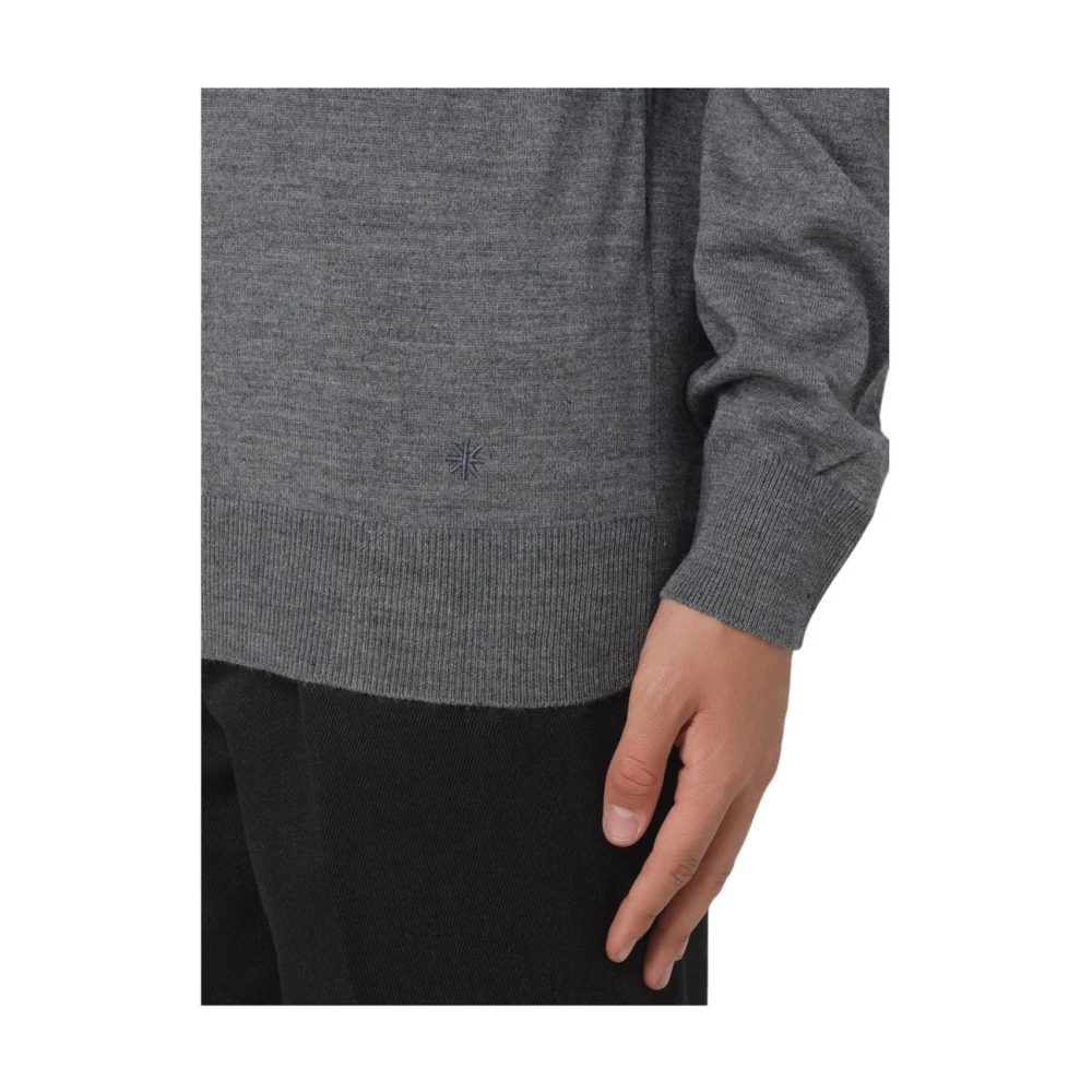 Manuel Ritz Trui met ronde hals Gray Heren