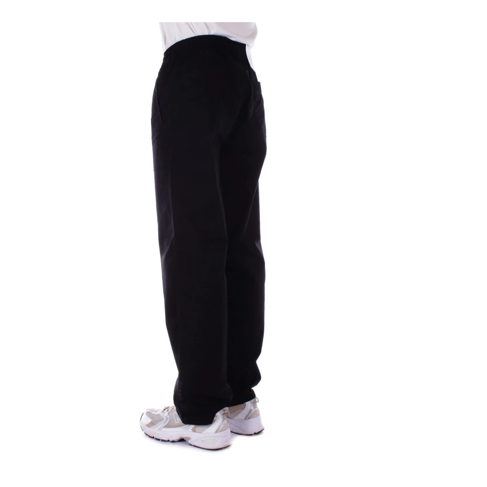 Only & Sons Zwarte Broek met Trekkoord Taille Black Heren
