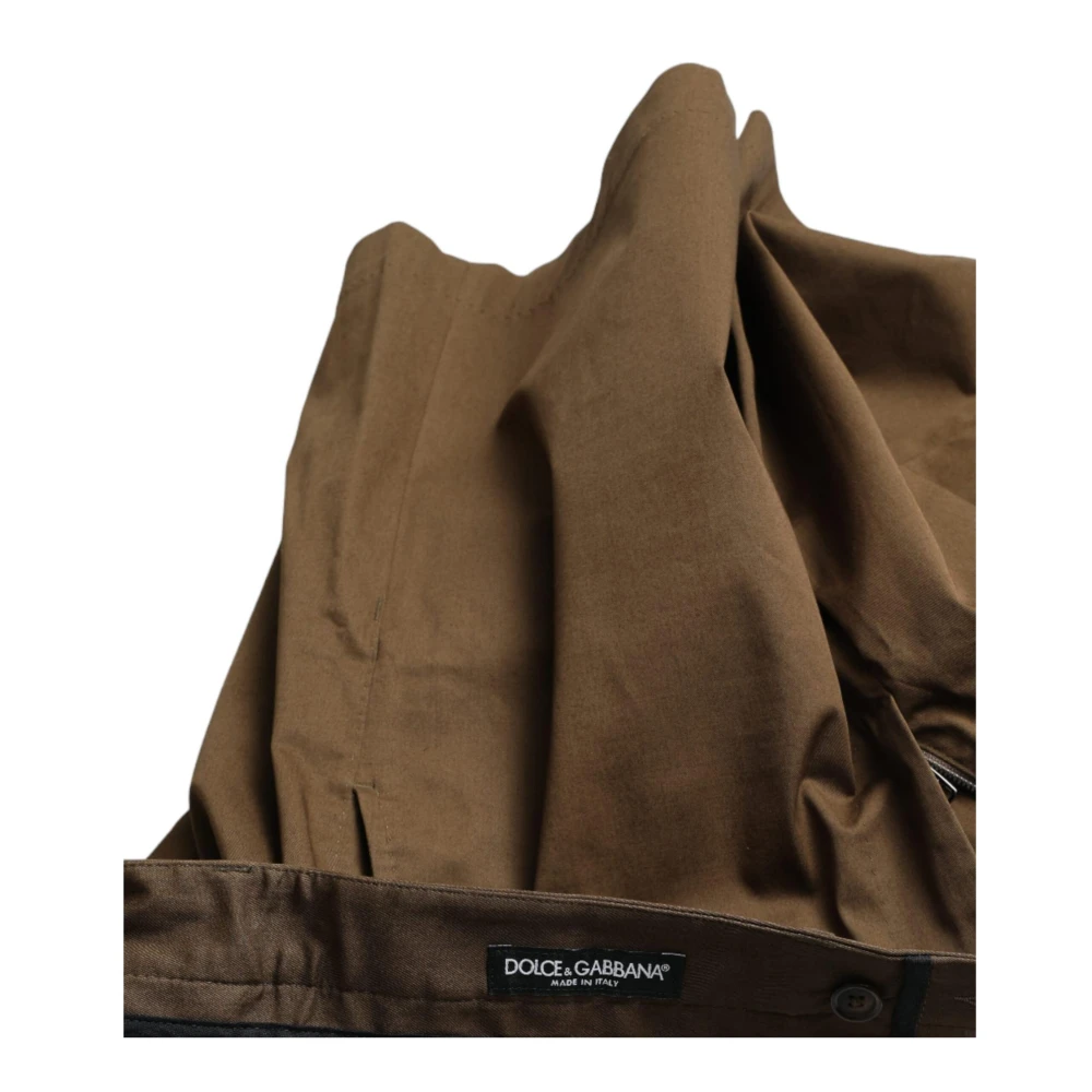 Dolce & Gabbana Long Shorts Brown Heren