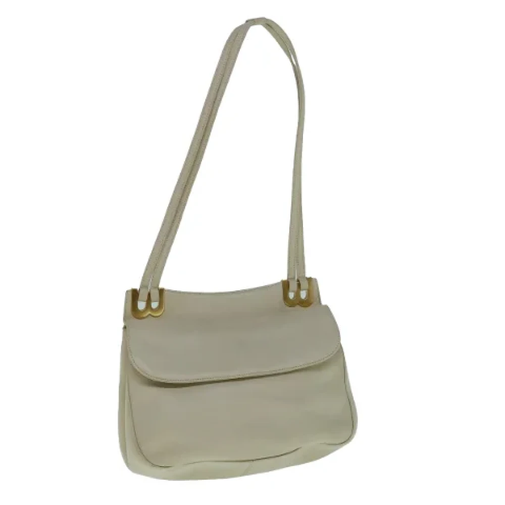 Bally Pre-owned Leather shoulder-bags Beige Dames