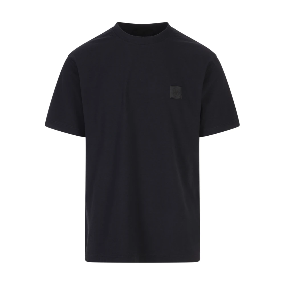 Stone Island Men's Blue T-Shirts, 2XL, Ghost Piece T-Shirt And Polo
