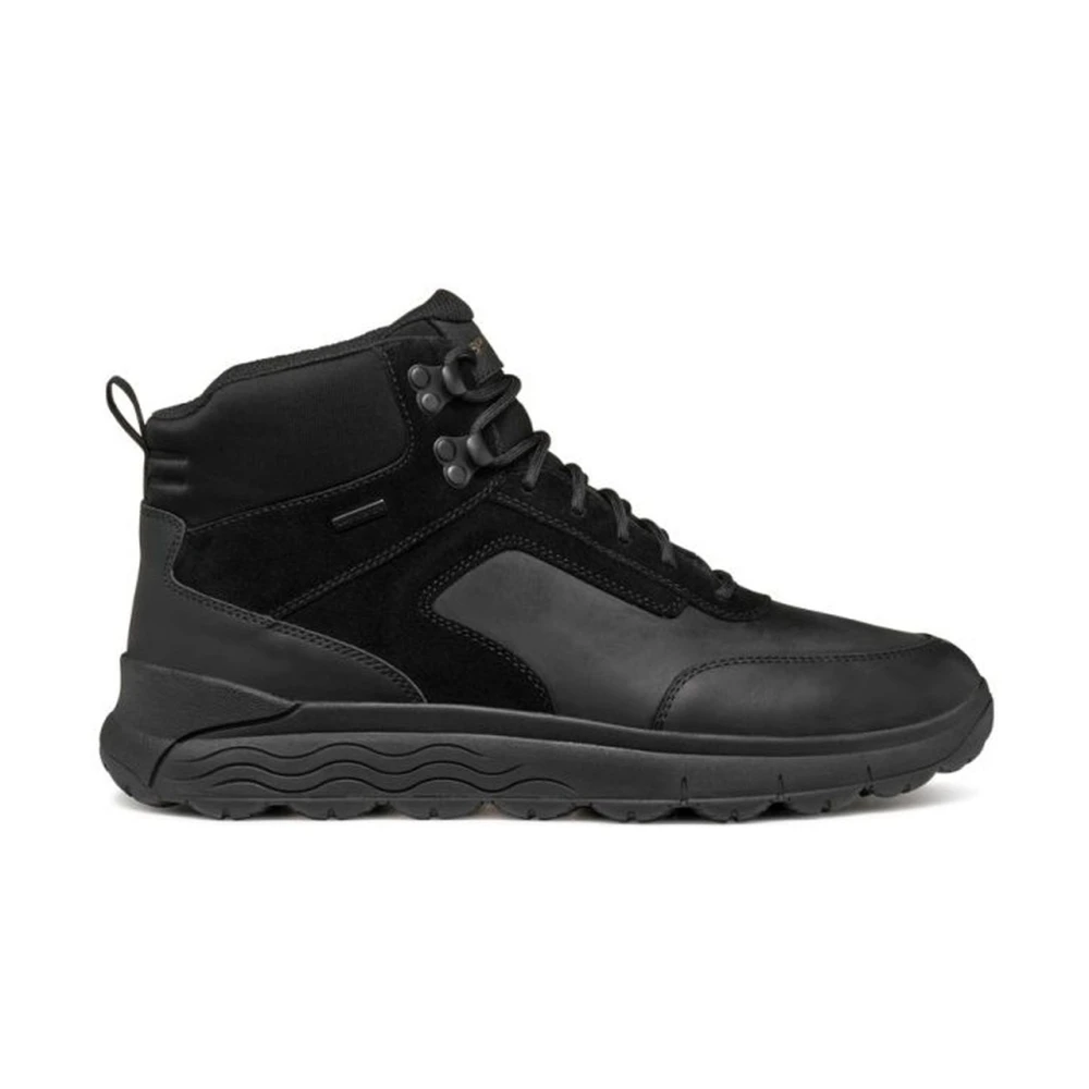 Geox , Lace-Up Boots, Male, Black, 8 Uk, Spherica 4X4 Abx Ankle Boots - Image 2