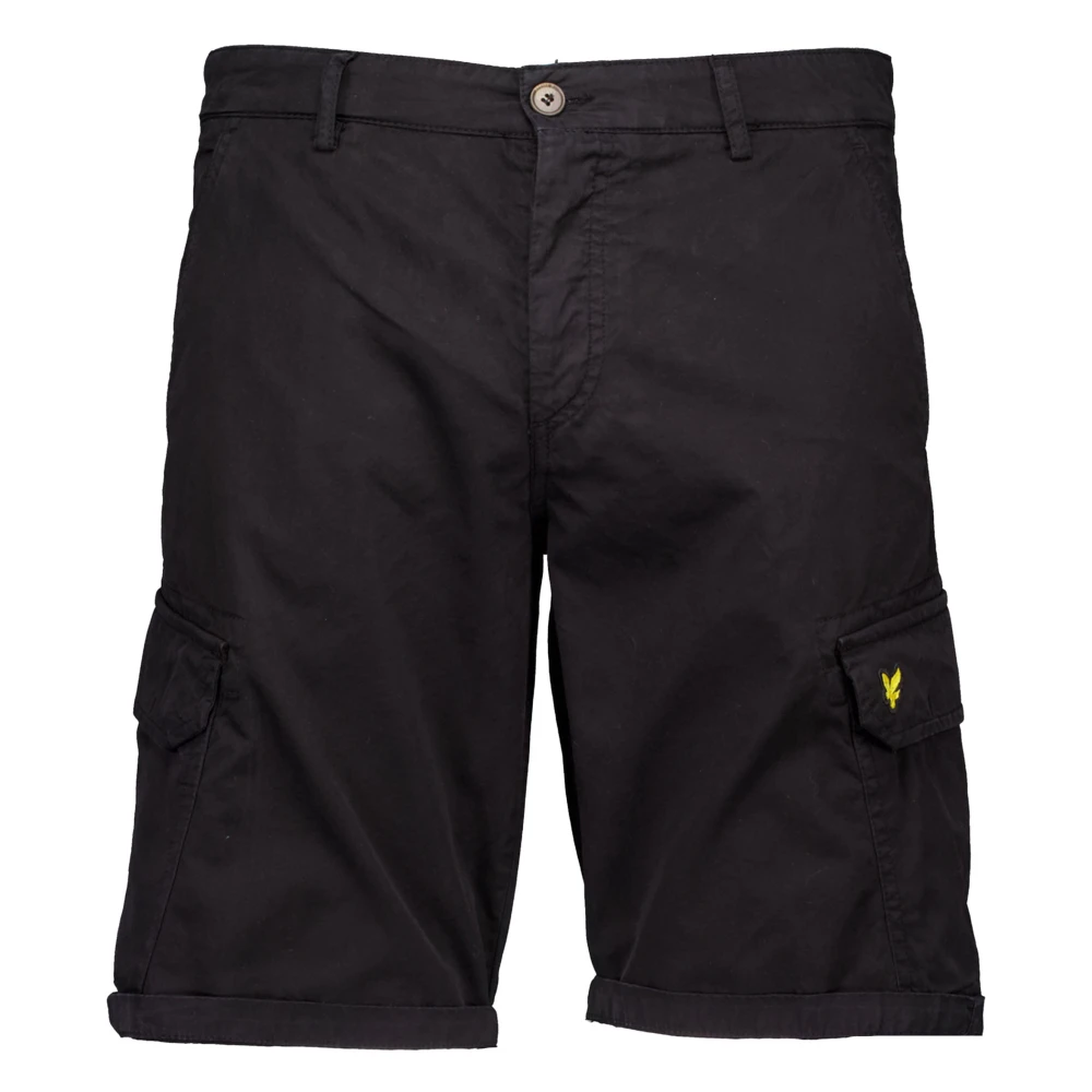 Lyle & Scott Cargo Shorts Wembley Zwart Black Heren